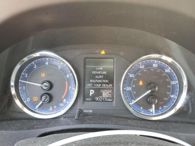 2T1BURHE0KC194555 - 2019 TOYOTA COROLLA L BLUE photo 9