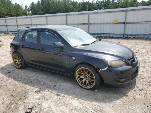 JM1BK34L771720604 - 2007 MAZDA SPEED 3 BLACK photo 4