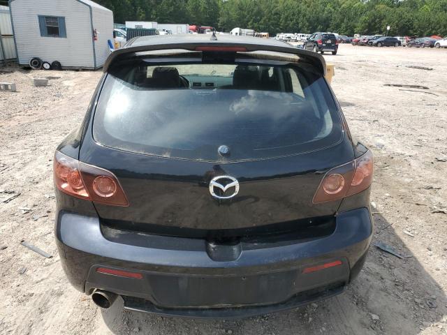 JM1BK34L771720604 - 2007 MAZDA SPEED 3 BLACK photo 6