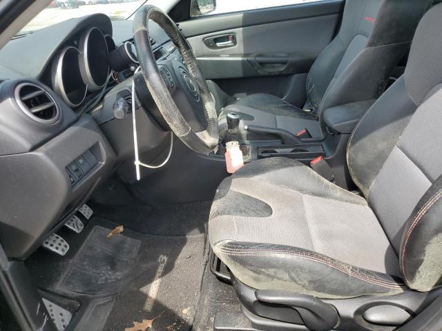 JM1BK34L771720604 - 2007 MAZDA SPEED 3 BLACK photo 7