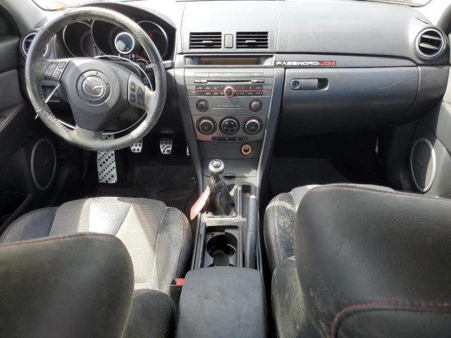 JM1BK34L771720604 - 2007 MAZDA SPEED 3 BLACK photo 8