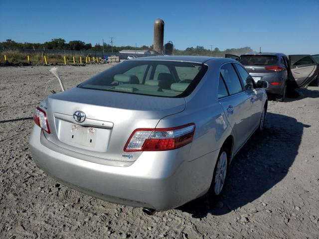 JTNBB46K873029222 - 2007 TOYOTA CAMRY HYBRID SILVER photo 4