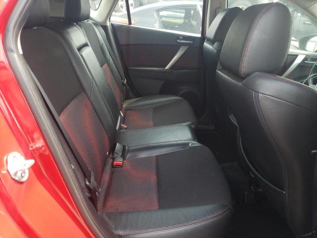 JM1BL1L30D1754723 - 2013 MAZDA SPEED 3 RED photo 10
