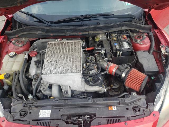 JM1BL1L30D1754723 - 2013 MAZDA SPEED 3 RED photo 11