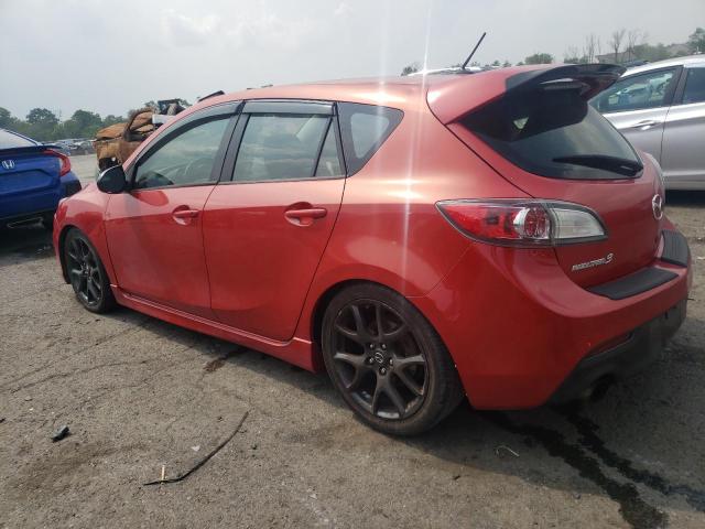 JM1BL1L30D1754723 - 2013 MAZDA SPEED 3 RED photo 2