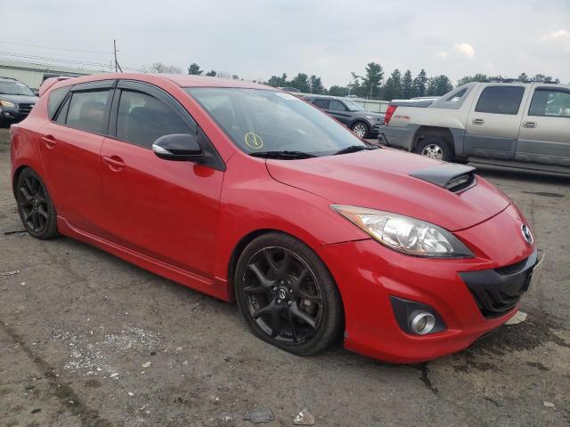 JM1BL1L30D1754723 - 2013 MAZDA SPEED 3 RED photo 4