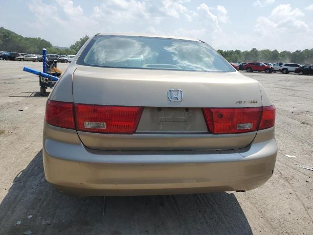 1HGCM56485A128417 - 2005 HONDA ACCORD LX GOLD photo 6