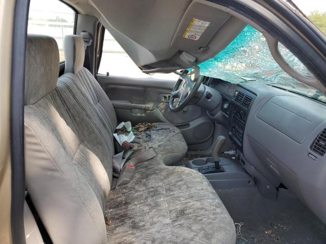 5TENL42N72Z134455 - 2002 TOYOTA TACOMA BEIGE photo 10