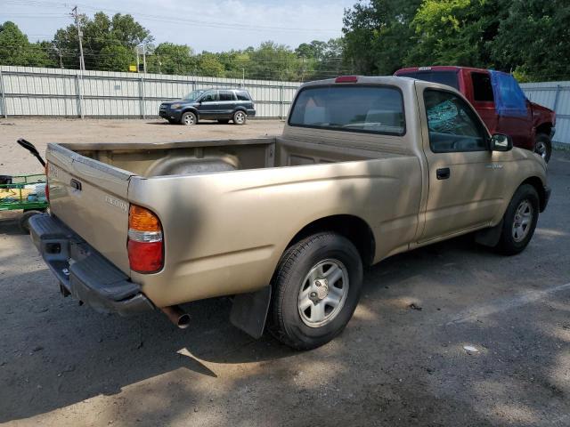 5TENL42N72Z134455 - 2002 TOYOTA TACOMA BEIGE photo 3