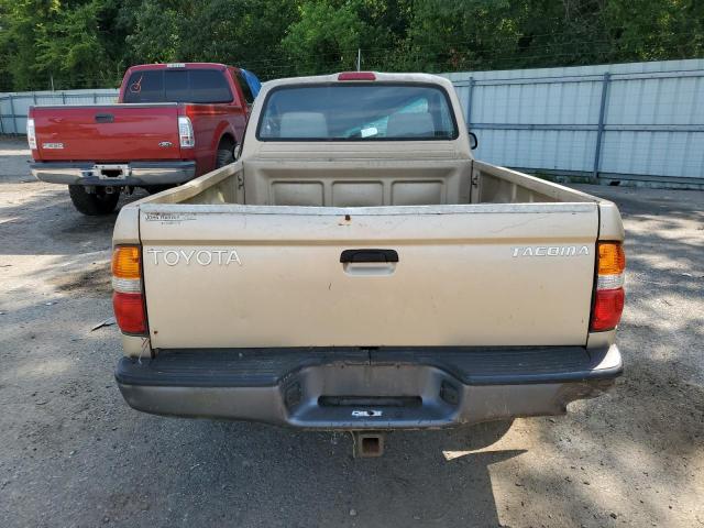 5TENL42N72Z134455 - 2002 TOYOTA TACOMA BEIGE photo 6