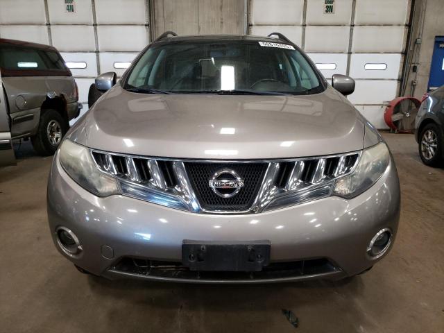 JN8AZ18W39W205982 - 2009 NISSAN MURANO S GRAY photo 5