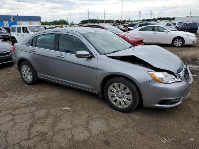 1C3CCBAB6DN761483 - 2013 CHRYSLER 200 LX SILVER photo 4