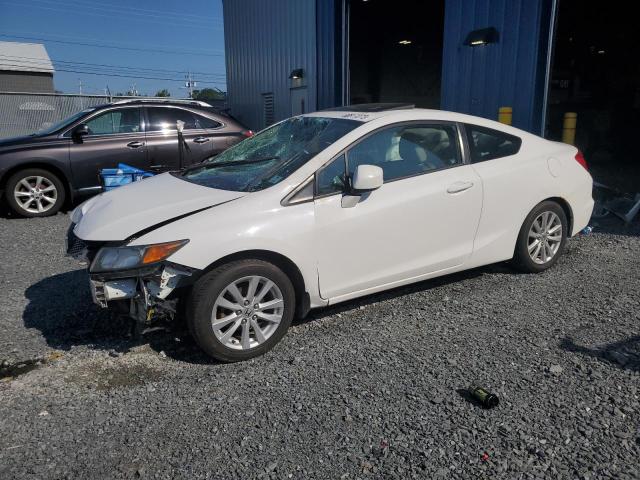 2HGFG3B54CH000598 - 2012 HONDA CIVIC LX WHITE photo 1