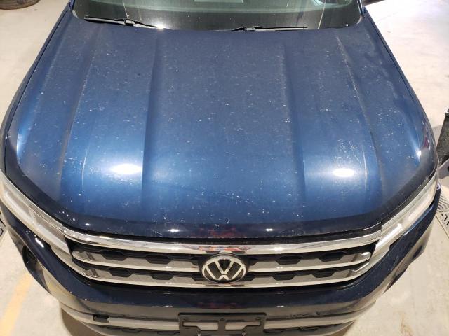 1V2KE2CA3MC208337 - 2021 VOLKSWAGEN ATLAS CROS SE BLUE photo 12