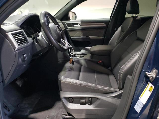 1V2KE2CA3MC208337 - 2021 VOLKSWAGEN ATLAS CROS SE BLUE photo 7