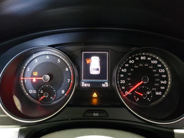 1V2KE2CA3MC208337 - 2021 VOLKSWAGEN ATLAS CROS SE BLUE photo 9