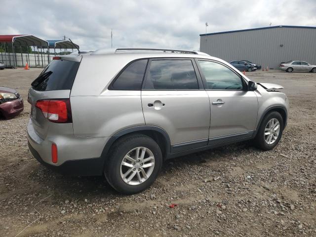 5XYKT4A60EG537852 - 2014 KIA SORENTO LX SILVER photo 3