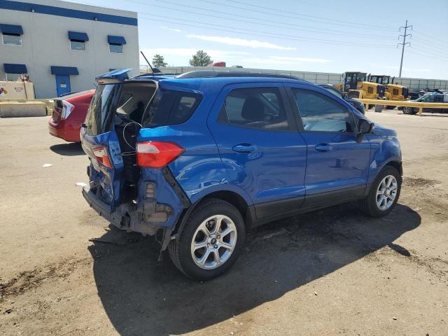 MAJ3S2GE8KC262957 - 2019 FORD ECOSPORT SE ლურჯი ფოტო 3