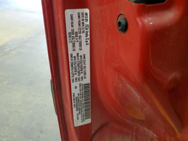 ZFBERFBT0F6A03885 - 2015 RAM PROMASTER SLT RED photo 13