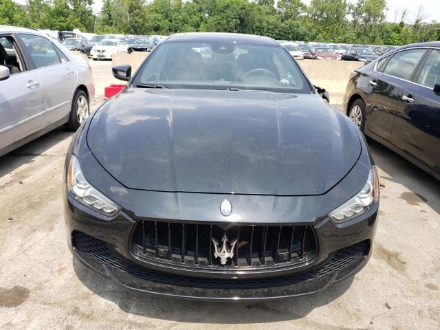 ZAM57RTS9H1249918 - 2017 MASERATI GHIBLI S BLACK photo 5