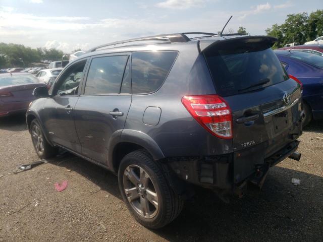 JTMRF4DV2A5036361 - 2010 TOYOTA RAV4 SPORT GRAY photo 2