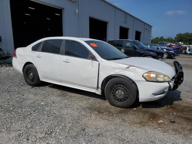 2G1WD5EM8A1248986 - 2010 CHEVROLET IMPALA POLICE WHITE photo 4