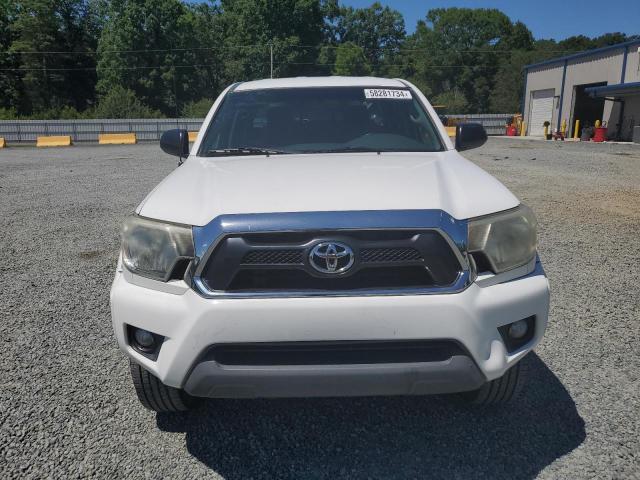 3TMJU4GN5EM169307 - 2014 TOYOTA TACOMA DOUBLE CAB PRERUNNER WHITE photo 5