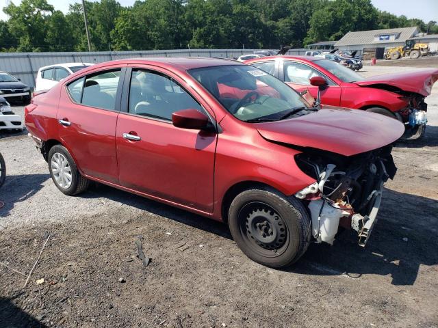 3N1CN7AP7GL872727 - 2016 NISSAN VERSA S RED photo 4