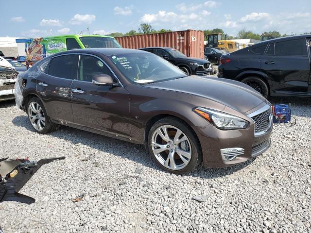 JN1BY1AP9GM220780 - 2016 INFINITI Q70 3.7 BROWN photo 4