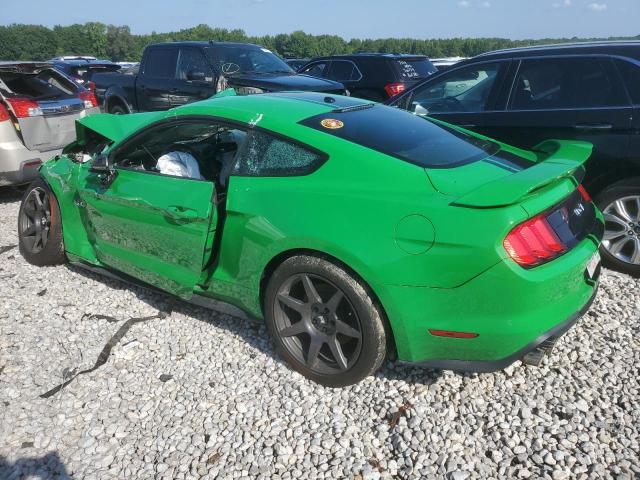 1FA6P8CF7K5103559 - 2019 FORD MUSTANG GT GREEN photo 2