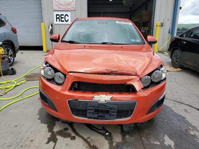 1G1JA6SG8D4218323 - 2013 CHEVROLET SONIC LS ORANGE photo 5