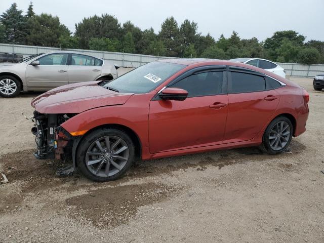 2HGFC1F72MH705798 - 2021 HONDA CIVIC EXL BURGUNDY photo 1