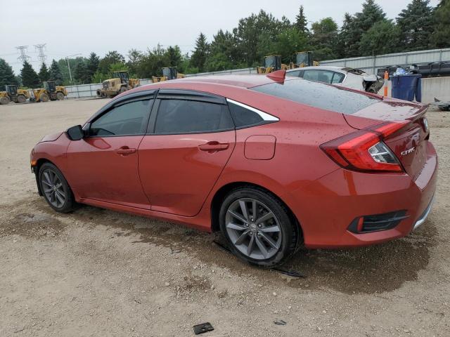 2HGFC1F72MH705798 - 2021 HONDA CIVIC EXL BURGUNDY photo 2