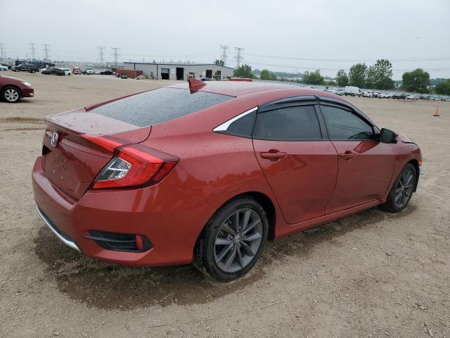 2HGFC1F72MH705798 - 2021 HONDA CIVIC EXL BURGUNDY photo 3