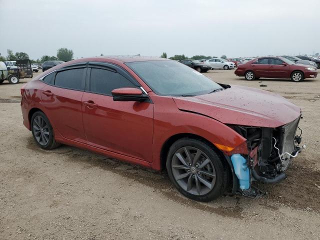 2HGFC1F72MH705798 - 2021 HONDA CIVIC EXL BURGUNDY photo 4