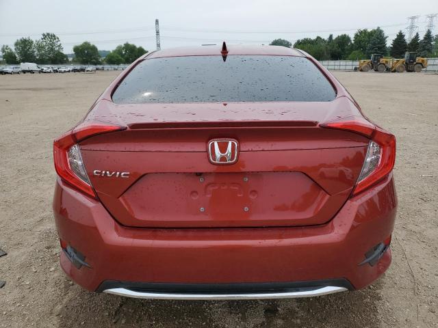 2HGFC1F72MH705798 - 2021 HONDA CIVIC EXL BURGUNDY photo 6