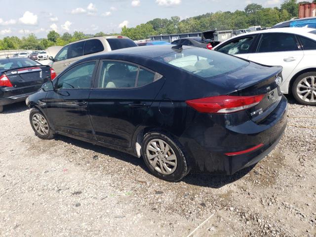 KMHD74LF0HU160190 - 2017 HYUNDAI ELANTRA SE BLACK photo 2