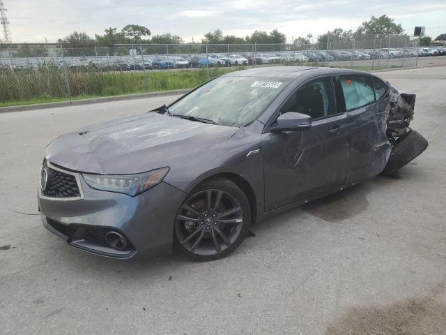 19UUB2F67KA004564 - 2019 ACURA TLX TECHNOLOGY GRAY photo 1