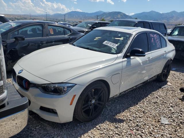 WBA8E1C58JA756704 - 2018 BMW 330E WHITE photo 1