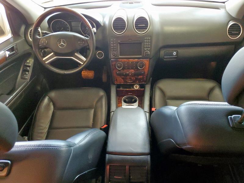 4JGBB8GB3BA683961 - 2011 MERCEDES-BENZ ML 350 4MATIC WHITE photo 8