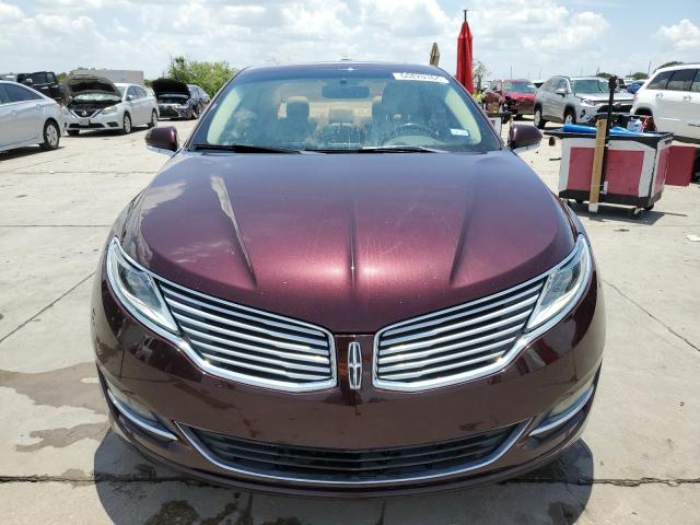 3LN6L2G98DR827148 - 2013 LINCOLN MKZ BURGUNDY photo 5