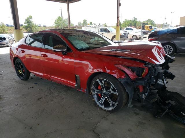 KNAE55LC7J6012653 - 2018 KIA STINGER GT2 RED photo 4