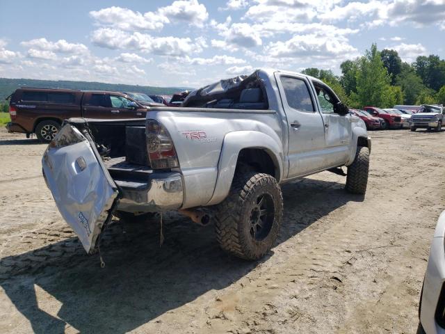 5TEJU62N78Z529560 - 2008 TOYOTA TACOMA DOUBLE CAB PRERUNNER SILVER photo 3