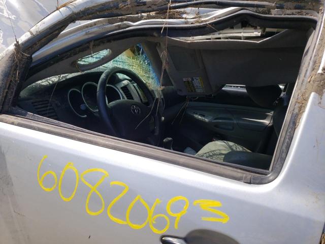 5TEJU62N78Z529560 - 2008 TOYOTA TACOMA DOUBLE CAB PRERUNNER SILVER photo 7