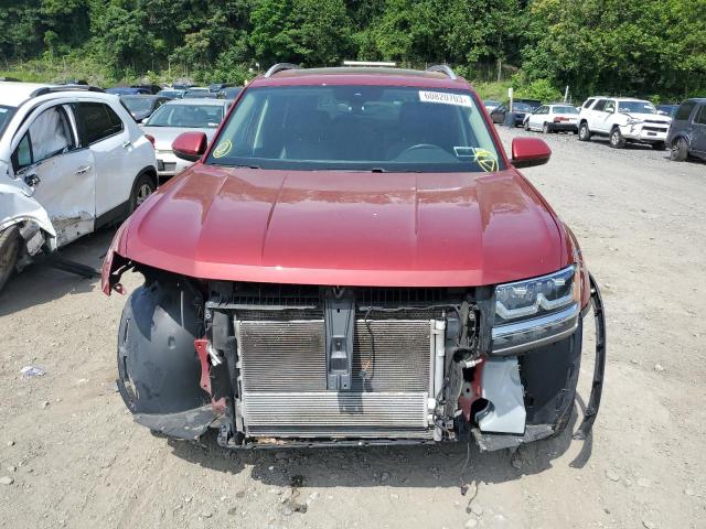 1V2MR2CA0KC519878 - 2019 VOLKSWAGEN ATLAS SEL RED photo 5