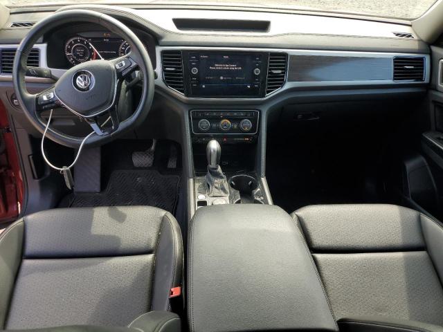 1V2MR2CA0KC519878 - 2019 VOLKSWAGEN ATLAS SEL RED photo 8