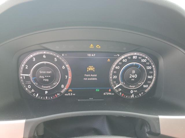 1V2MR2CA0KC519878 - 2019 VOLKSWAGEN ATLAS SEL RED photo 9