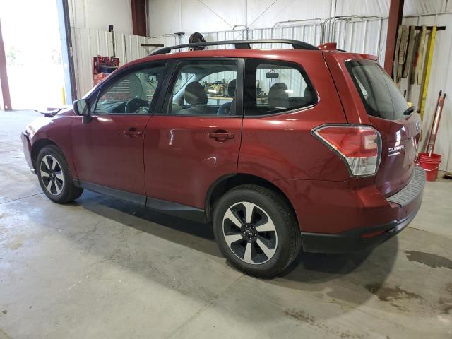 JF2SJABC3JH618355 - 2018 SUBARU FORESTER 2.5I BURGUNDY photo 2