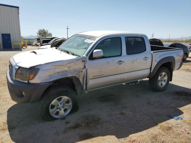 5TEJU62N66Z310747 - 2006 TOYOTA TACOMA DOUBLE CAB PRERUNNER SILVER photo 1