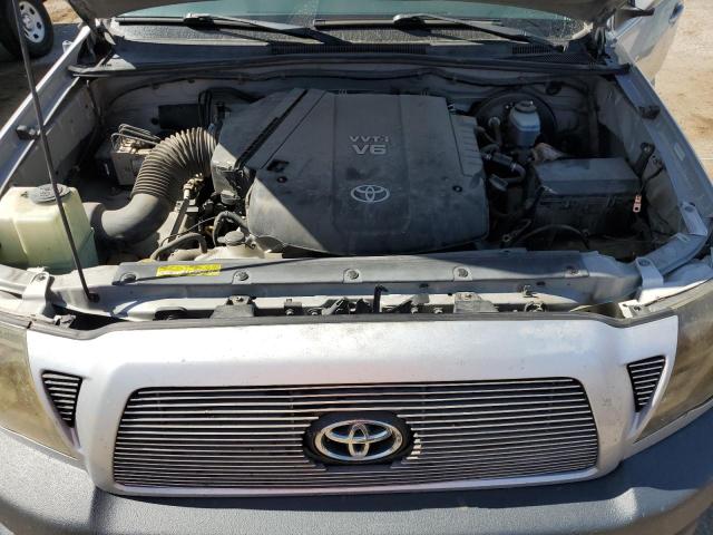 5TEJU62N66Z310747 - 2006 TOYOTA TACOMA DOUBLE CAB PRERUNNER SILVER photo 11